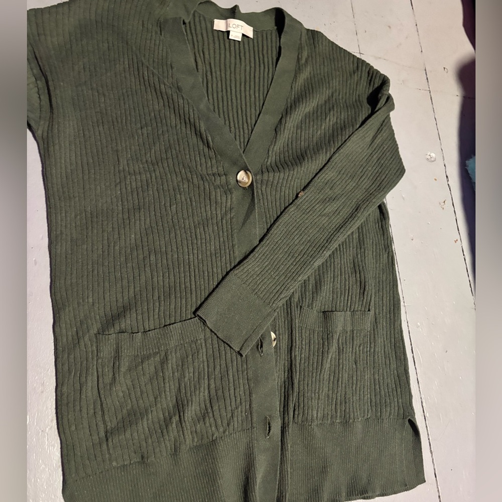 Loft cardigan size M
